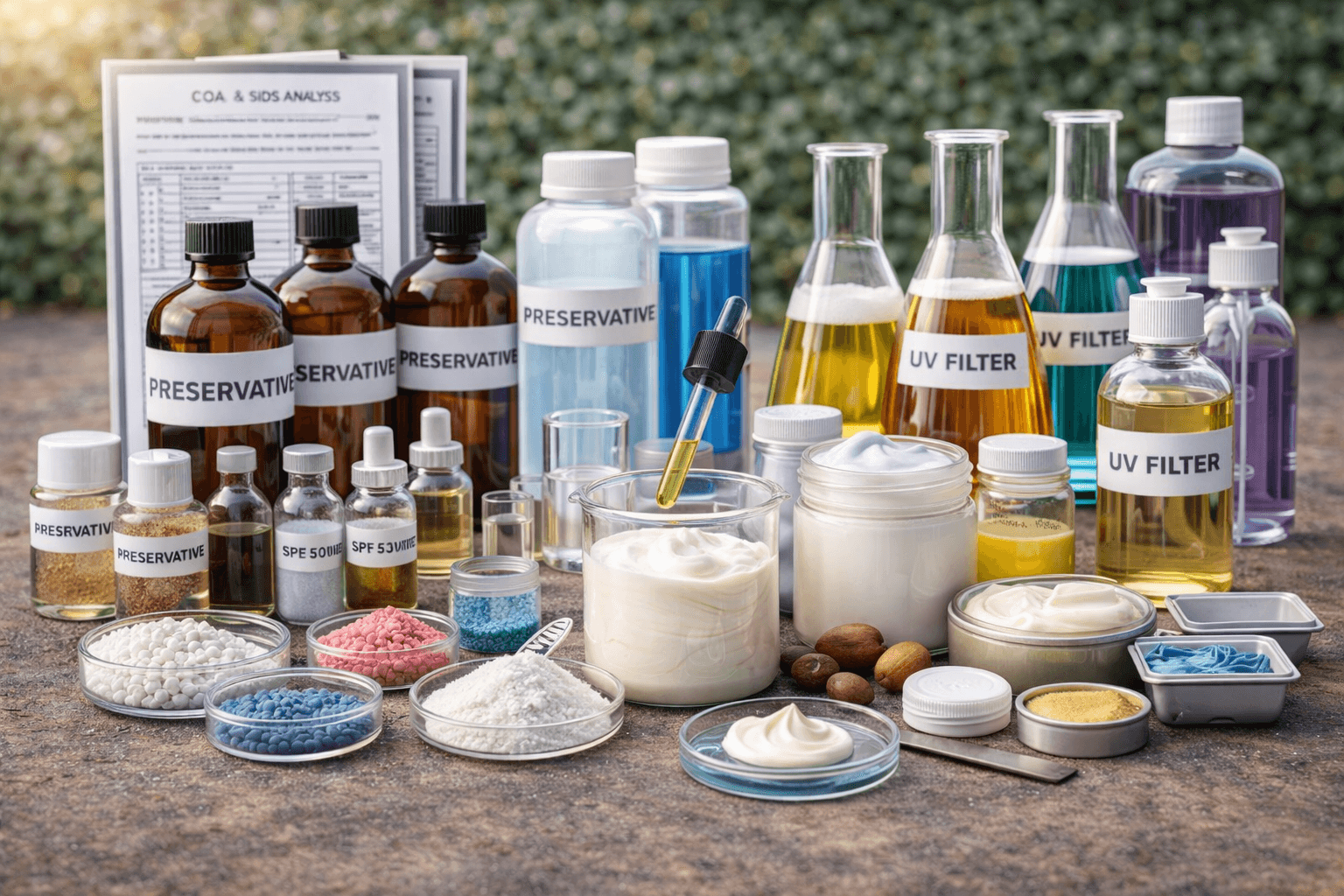 AKOM Preservatives Moisturizers UV Filters